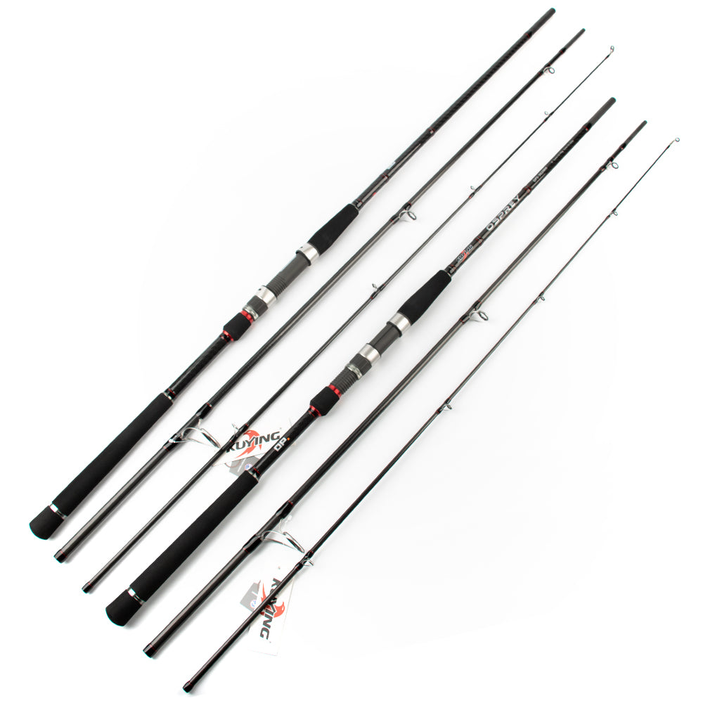 KUYING O-SPREY 10' 3m 9'0" 2.7m Lure MH Medium Hard Carbon Spinning Fishing Rod Pole FUJI Parts Seabass Bass Cane Medium Fast
