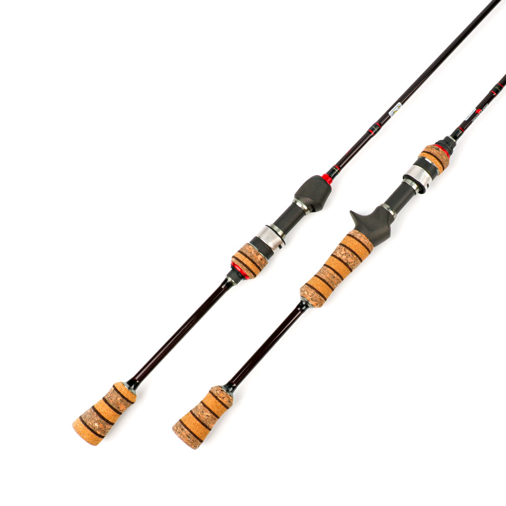 KUYING Teton L Light 1.98m 6'6'' Baitcasting Casting Spinning Lure Fishing Rod Soft Pole Cane Stick Carbon Medium Fast Action FUJI Parts