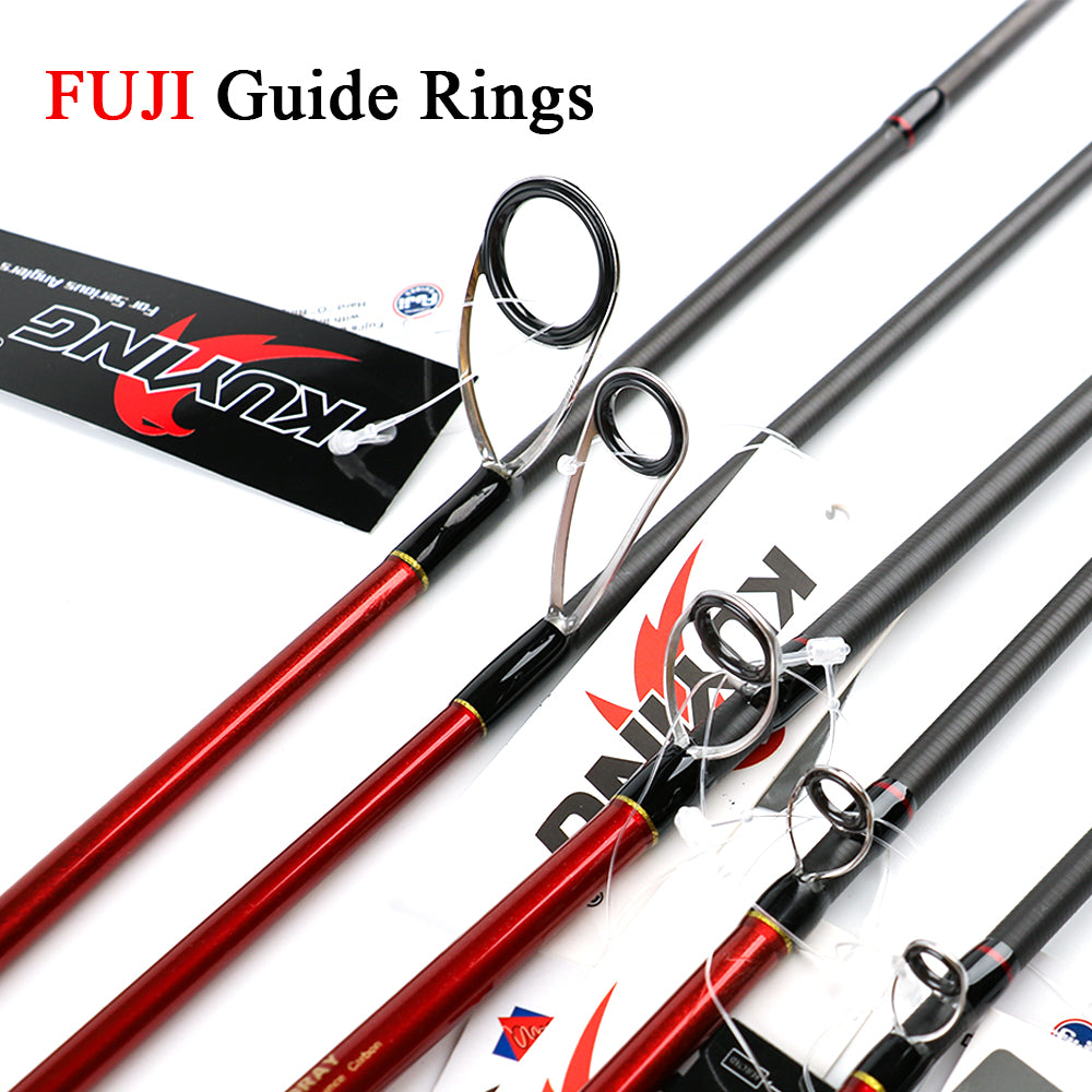 KUYING FREESTYLE UL Ultra Light 1.8m 6' Fishing Lure Rod 1-7g Spinning Casting Pole Cane Stick FUJI Parts Mini Travel Pocket